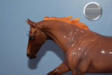 Load image into Gallery viewer, Glossy Roan Seven Arts Surprise-Breyerfest Exclusive-Australian Stock Horse Mold-Breyer Traditional