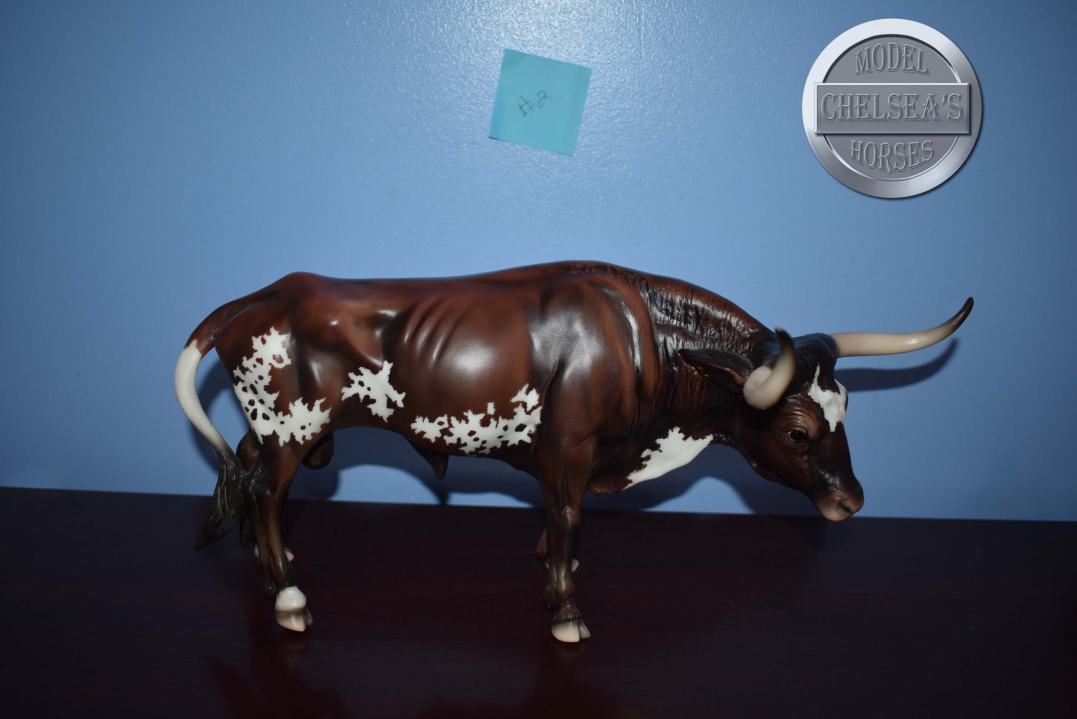 Alamo #2-Breyerfest Exclusive-LE 750-Texas Longhorn Mold-Breyer Traditional