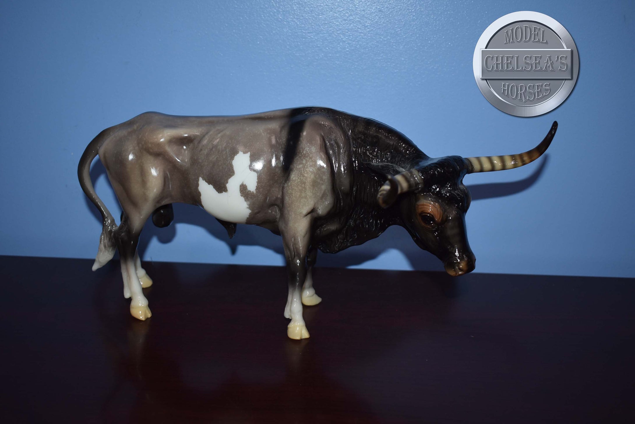 Mesquite-Breyerfest Exclusive-Texas Longhorn Mold-Breyer Traditional