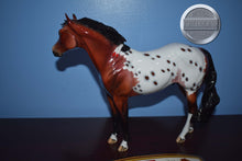 Load image into Gallery viewer, Warriors Feathers with COA-Art of the Horse Exclusive-Ideal Stock Horse Mold-Peter Stone