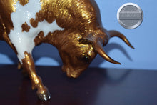 Load image into Gallery viewer, Knossos-**GOLD VERSION**-Breyerfest Exclusive-Spanish Fighting Mold-Breyer Traditional