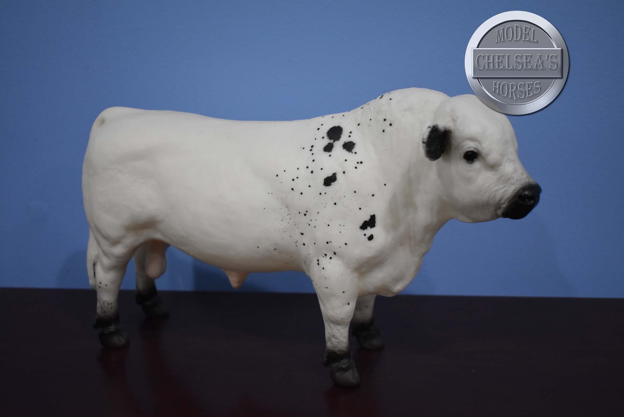 Bowland-Breyerfest Exclusive-Charolais Mold-Breyer Traditional