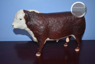 Vintage Hereford Bull-Breyer Traditional