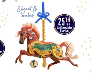 Fleur Ornament-2024 Limited Edition Holiday Exclusive-DEPOSIT ONLY-OCTOBER SHIPPING-Breyer Ornament