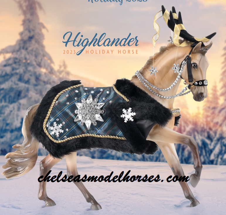 Highlander-Holiday 2023 Limited Edition-Breyer Traditional