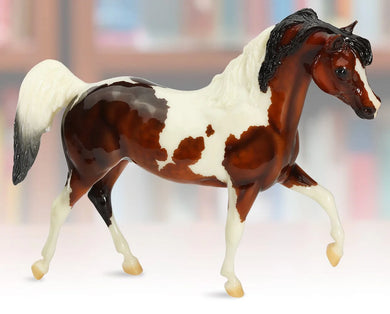 Inferno-2025 Vintage Club Exclusive-Black Stallion Mold-Breyer Traditional