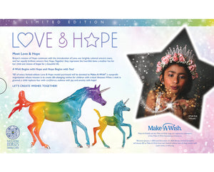 Love & Hope-Limited Edition-New in Box-Breyer Classic