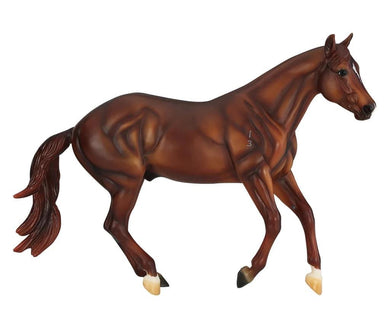 Guy Maclean’s Quietway Spinabbey-Loping Quarter Horse Mold-Breyer Traditional