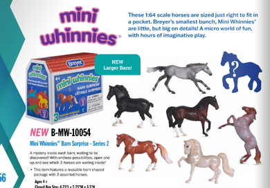 Mini Whinnie Barn Surprise Series 2-2025 New Release-Breyer Stablemate-PRE ORDER