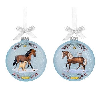 Artist Signature Morgan & Friends-2025 Holiday Exclusive-Breyer Ornament