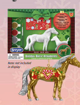 Paint Your Own Ornament Kit-Holiday 2023 Limited Edition-Breyer Ornament Accessories