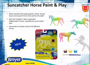 Suncatcher Horse Paint and Play-New in Package-Breyer Stablemate