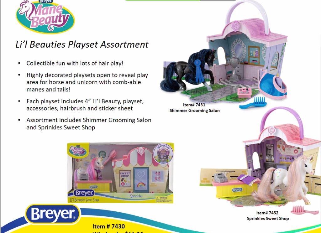 Lil Beauties Playset-Breyer Accessories