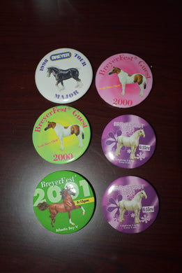 Assorted Breyer Buttons-Retired Buttons