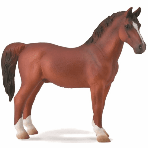 Hackney Chestnut Stallion-#88915-Breyer CollectA