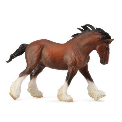 Bay Clydesdale Stallion-#88621-CollectA