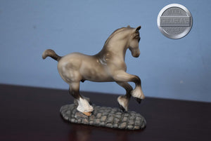 English Shire-Clydesdale Mold-Porcelain-Breyer Stablemate