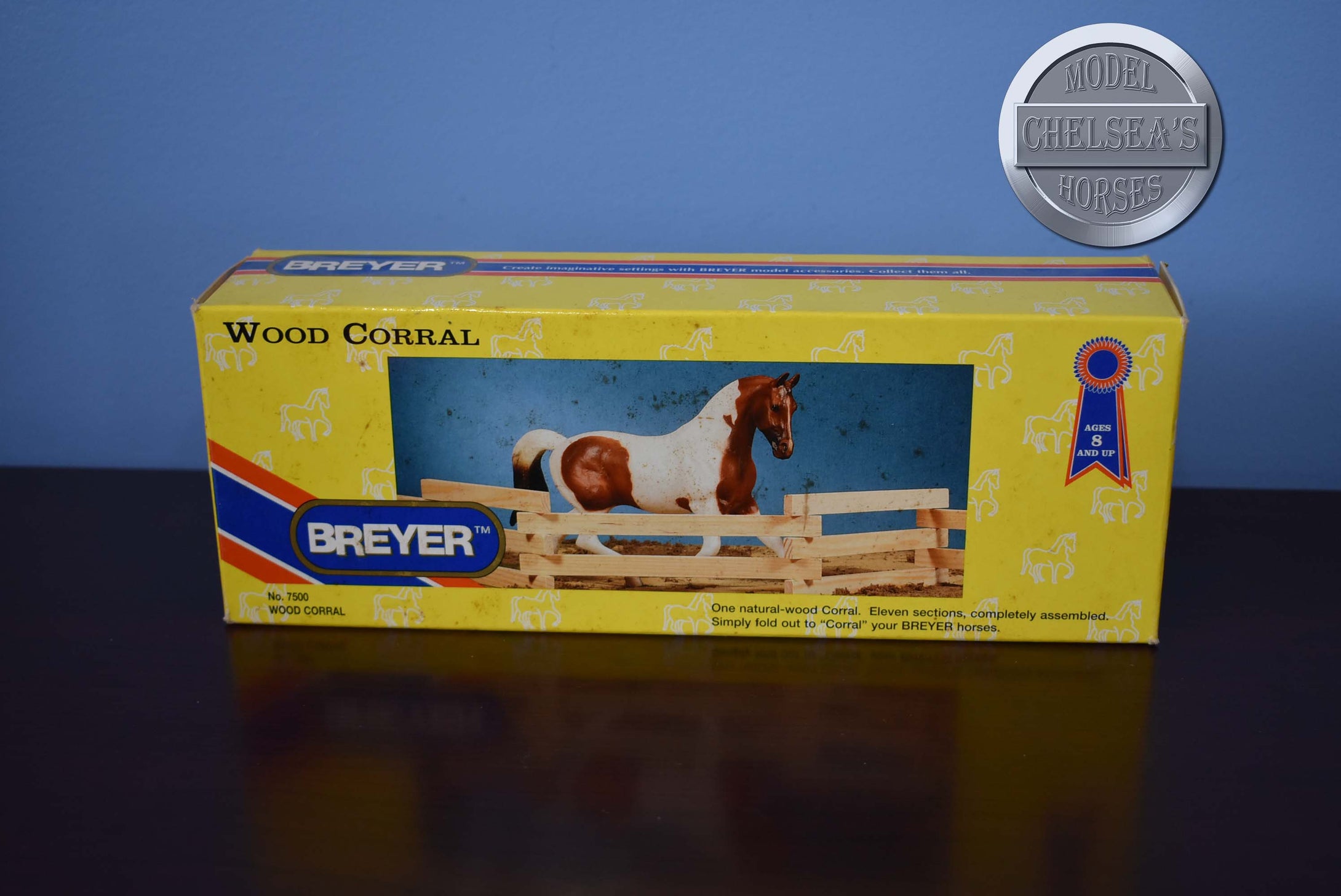 Wood Corral-Traditional Scale-Breyer Accessories