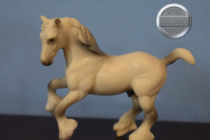 Light Grey Shire-Clydesdale Mold-Breyer Stablemate