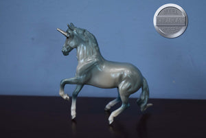 Blue Unicorn-Alborozo Mold-Breyer Stablemate