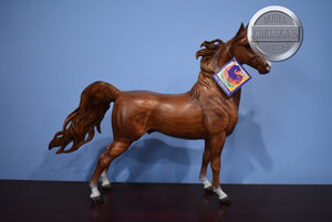 Mu Wen Ma-American Saddlebred Stallion Mold-Breyer Traditional