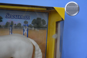 Snowman-Warmblood Stallion Mold-New in Box-Breyer Traditional