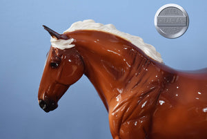 Silver Bay Rotating Draft Surprise #3-GLOSSY-Cleveland Bey Mold-Breyerfest Exclusive-Breyer Traditional