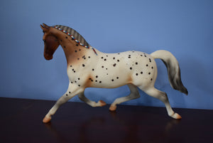 Flabbehoppen Knabstrupper #3-Mistys Twighlight Mold-West Coat Model Horse Collectors Jamboree-Breyer Traditional