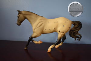Grey Appaloosa Sport Horse-Gem Twist Mold-Breyer Traditional