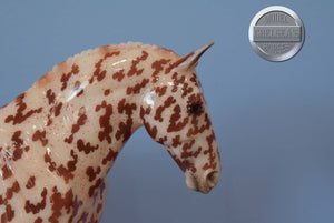 Glossy Leopard Appaloosa RDS-Breyerfest Exclusive-Breyer Traditional