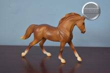 Load image into Gallery viewer, Chestnut Mystery Horse Surprise-Cantering Warmblood Mold-Breyer Stablemate