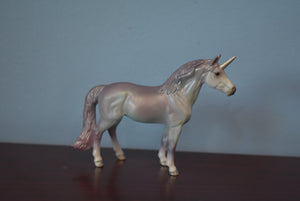 Unicorn Crazy Surprise Series Two-Warmblood Mare Mold-Breyer Stablemate