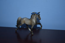 Load image into Gallery viewer, Mystery Horse Surprise Grey With Blue Ribbon-Tennessee Walking Horse Mold-Breyer Stablemate