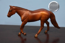 Load image into Gallery viewer, Sorrel Loping Quarter Horse-Loping Quarter Horse Mold-Breyer Stablemates