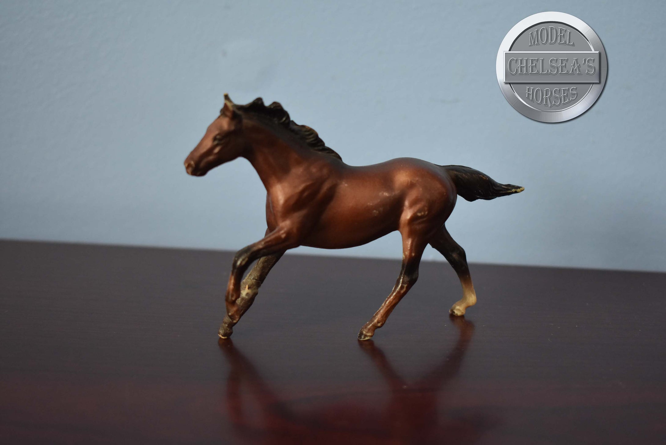 BODY 12 Piece Stablemate Set Seabiscuit Only-Seabiscuit Mold-JC Penney Holiday Catalog-Breyer Stablemate