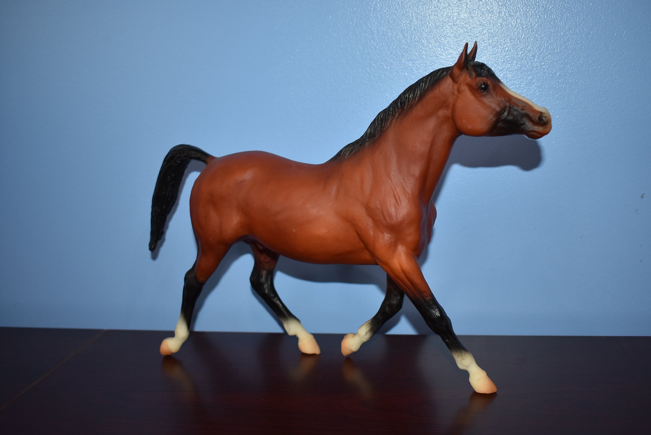 Horse Salute Gift Set Morganzlanz Only-Morganglanz Mold-JC Penney Holiday Catalog Exclusive-Breyer Traditional