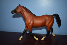 Load image into Gallery viewer, Horse Salute Gift Set Morganzlanz Only-Morganglanz Mold-JC Penney Holiday Catalog Exclusive-Breyer Traditional