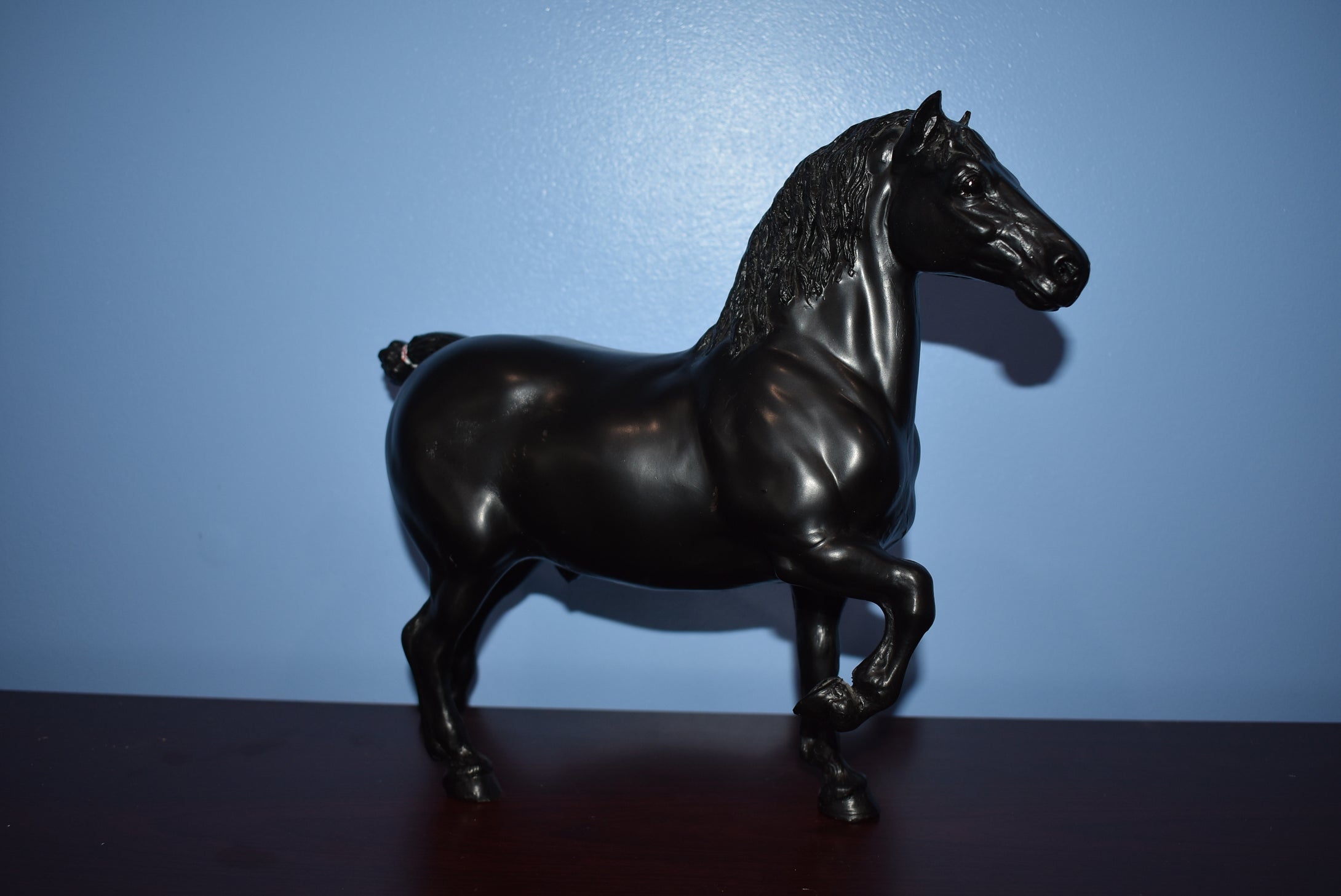 Black Belgian-Red and White Ribbon-Mail Order Exclusive 350 made-Breyer Traditional