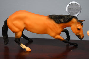 Cutting Horse and Cow-Cutting Horse and Cow Mold-Breyer Classic