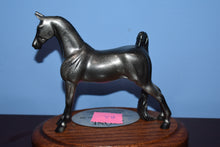 Load image into Gallery viewer, Pebbles Saddlebred Trophy #2-Mounted on Base-Peter Stone