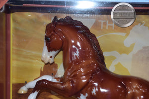 Glossy 70th Anniversary-Fighting Stallion Mold-Collector Club Appreciation Exclusive-Breyer Traditional