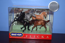 Load image into Gallery viewer, Flicka in the Wild Set-New in Box-#750010-Breyer Stablemate