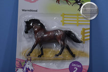 Load image into Gallery viewer, Roan Warmblood from Horse Crazy Collection-New in Package-Breyer Stablemate
