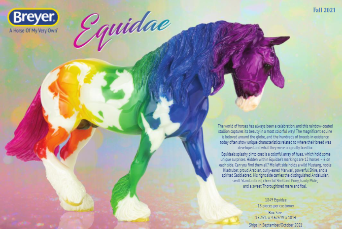 Equidae-Othello Mold-New in Box-Breyer Traditional