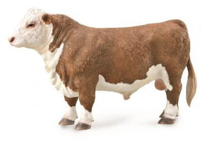 Hereford Bull-#88861-Breyer CollectA