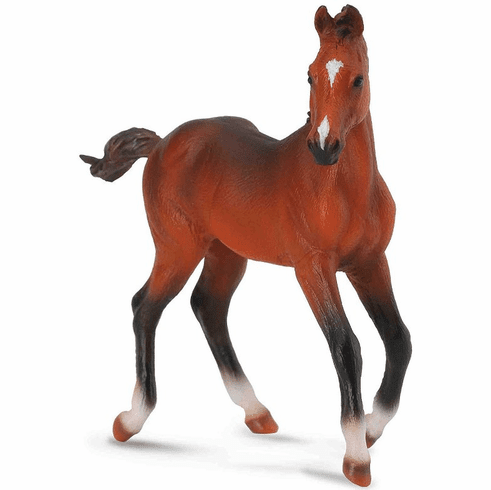 Bay Quarter Horse Foal-#88586-Breyer CollectA