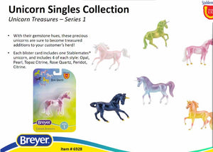 Unicorn Treasures Series-New in Package-Breyer Stablemate