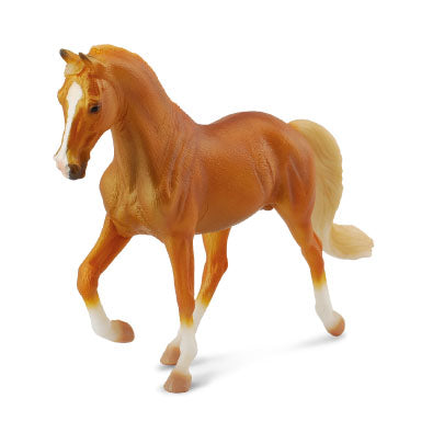 Golden Palomino Tennessee Walking Horse Stallion-#88449-Breyer CollectA