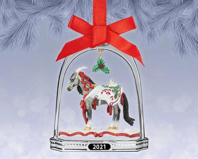 Arctic Grandeur Stirrup Ornament-Holiday 2021 Collection-Breyer Ornament