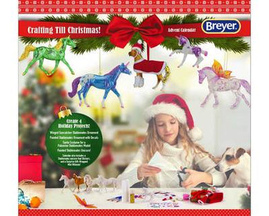 Crafting Til Christmas-Advent Calendar-Holiday 2021 Collection-Breyer Accessories